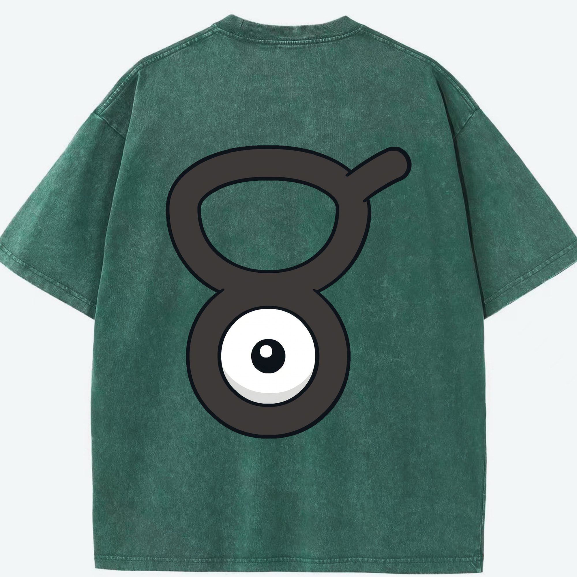 （画像用） ポケットモンスター Pokémon 綿100% ヴィンテージ風 半袖Tシャツ（背面プリント）